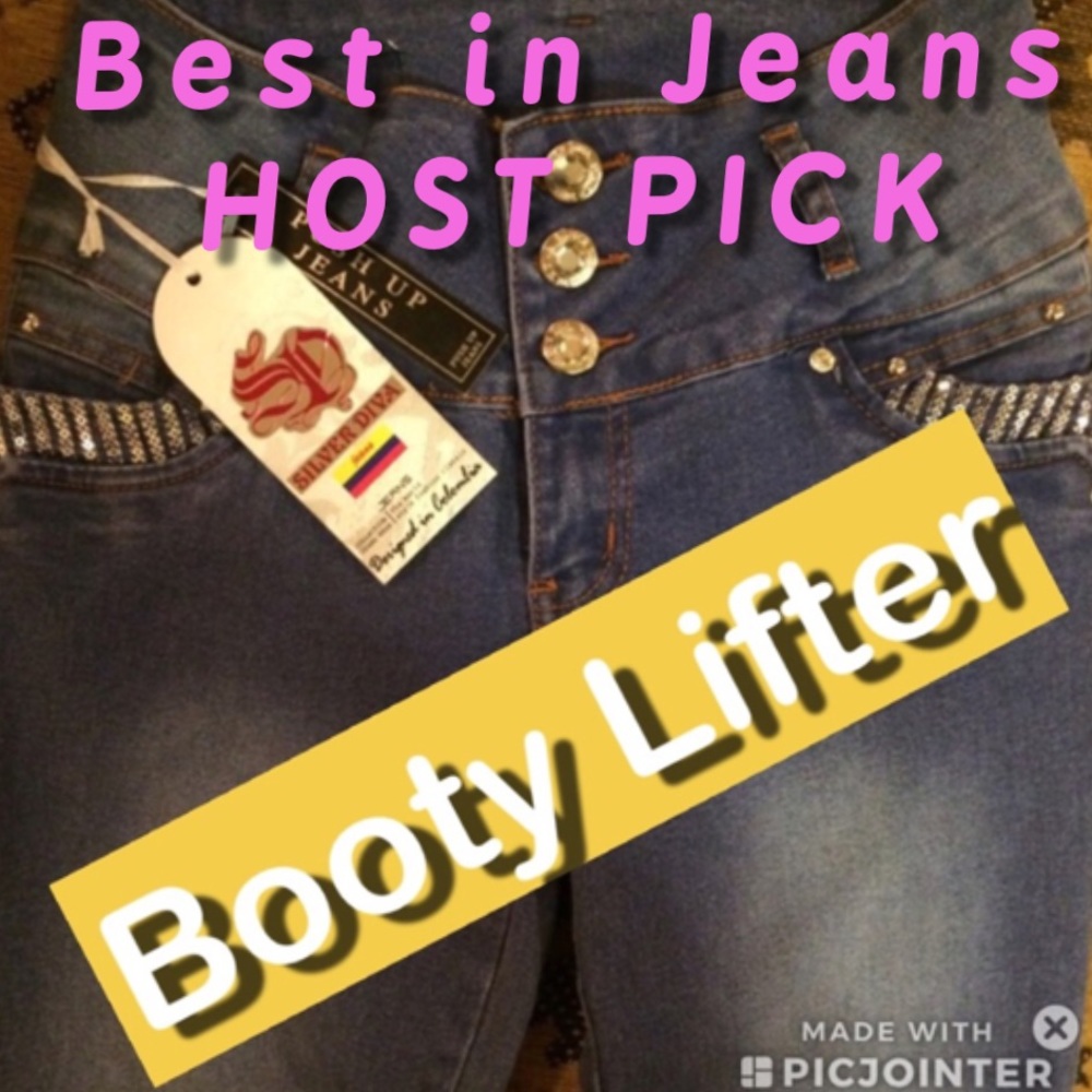 High Waist Booty Push Up Jeans. 🌹Lots of stretch